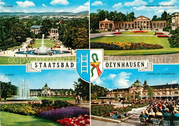 Bad Oeynhausen Brunnen Wandelhalle Kurpark Klubhaus