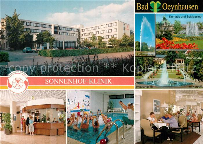 Bad Oeynhausen Sonnenhof-Klinik Kurhaus Spielcasino