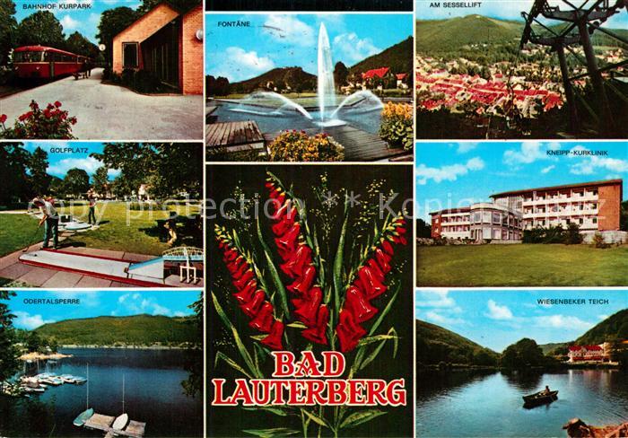 Bad Lauterberg Sessellift Wiesenbeker Teich Bahnhof