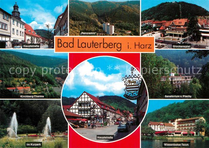 Bad Lauterberg Hauptstrase Glockenspiel Sanatorium Plachy