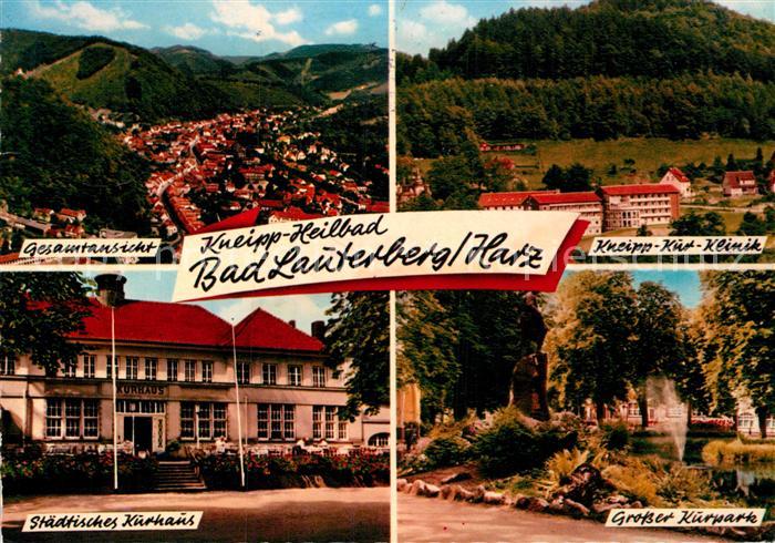 Bad Lauterberg Grosser Kurparjk Staedtisches Kurhaus