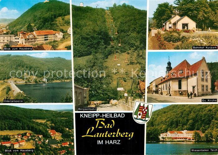 Bad Lauterberg Evangelische Kirche Bahnhof Kurpark Bergseilbahn