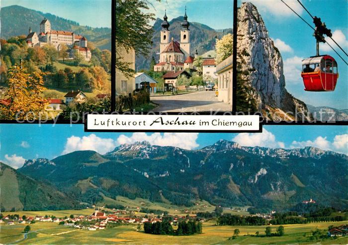 Aschau Chiemgau Schloss Hohenaschau Luftseilbahn