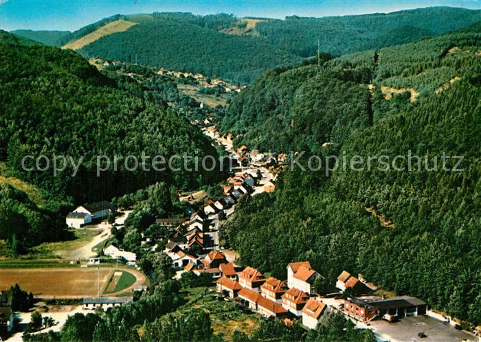 Wieda Georg-Schloesser-Strasse Fliegeraufnahme