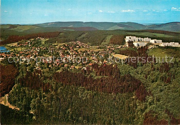 Hahnenklee-Bockswiese Harz Ferienpark Fliegeraufnahme