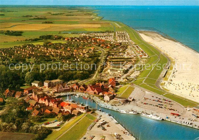Neuharlingersiel Fliegeraufnahme