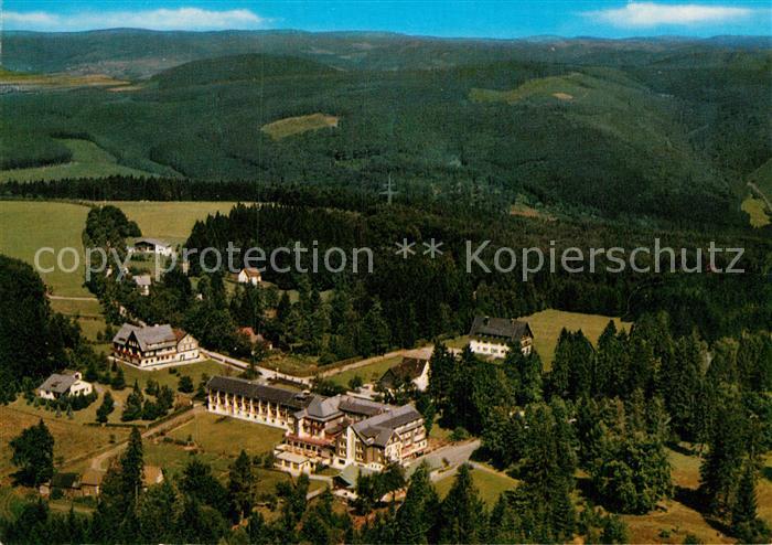 Fleckenberg Fliegeraufnahme Jagdhaus Wiese