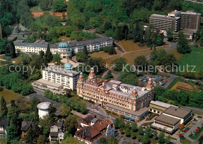 Bad Wildungen Fliegeraufnahme Fuerstenhof Badehotel Herz-Kreislauf-Klinik