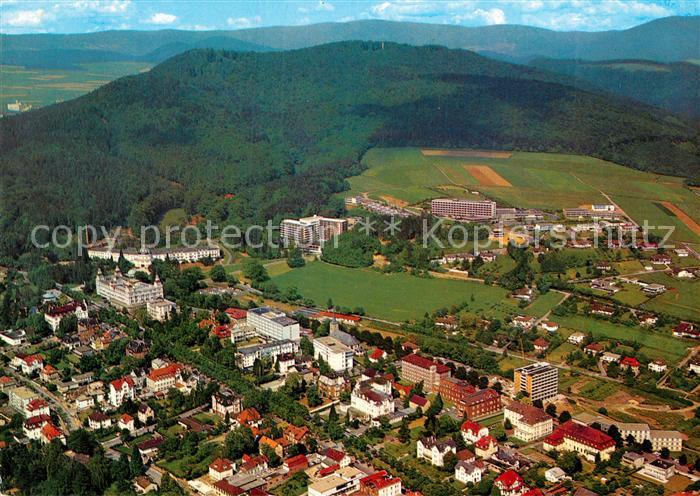 Bad Wildungen Fliegeraufnahme Kurviertel