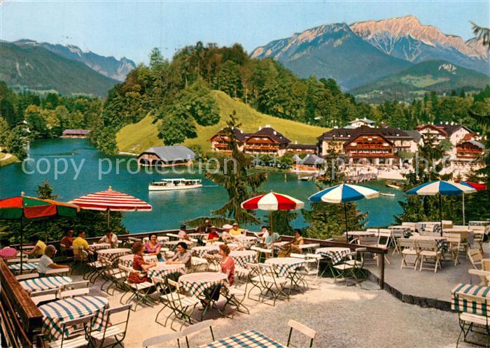 Schoenau Koenigssee Cafe Malerwinkel Koenigssee