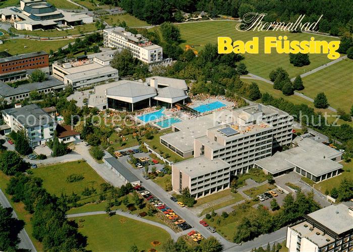 Bad Fuessing Fliegeraufnahme Klinik Niederbayern