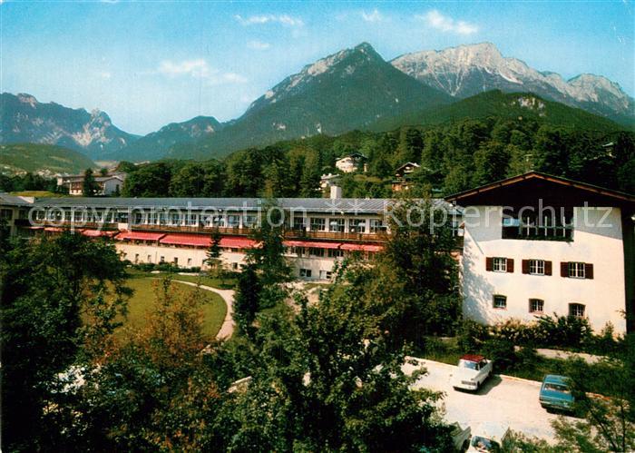 Berchtesgaden Kurklinik Stanggass Schlafender Hexe Untersberg