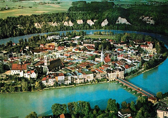 Wasserburg Inn Fliegeraufnahme