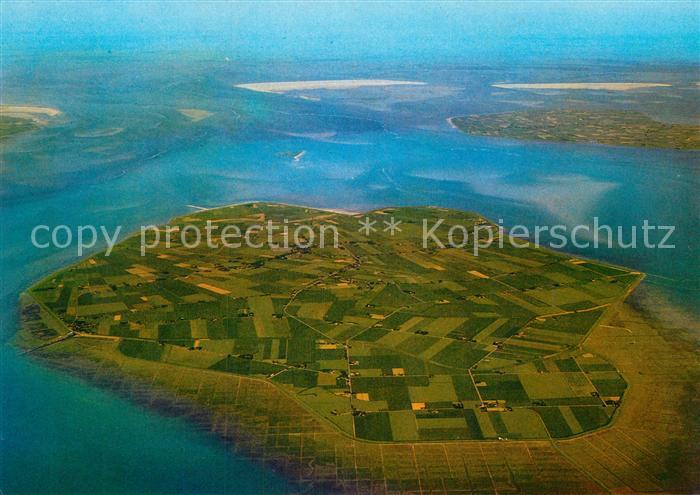 Nordstrand Fliegeraufnahme Insel Pellworm Norderoogsand