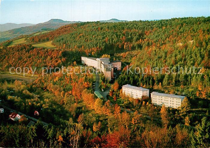 Schwabthal Fliegeraufnahme Sanatorium Lautergrund