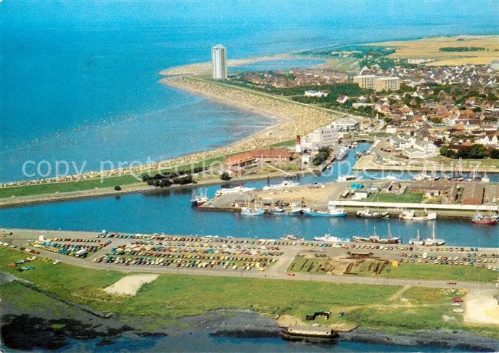 Buesum Nordseebad Fliegeraufnahme