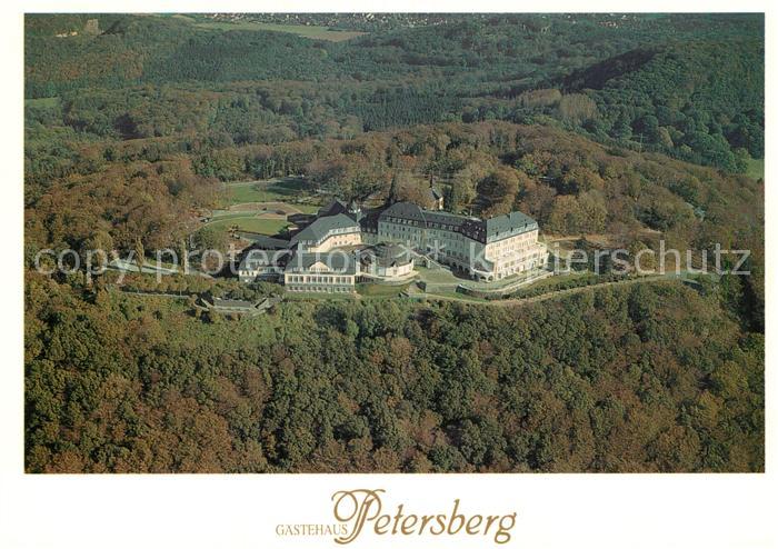 Koenigswinter Fliegeraufnahme Gaestehaus Petersberg
