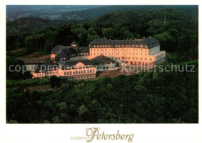 Koenigswinter Fliegeraufnahme Gaestehaus Petersberg