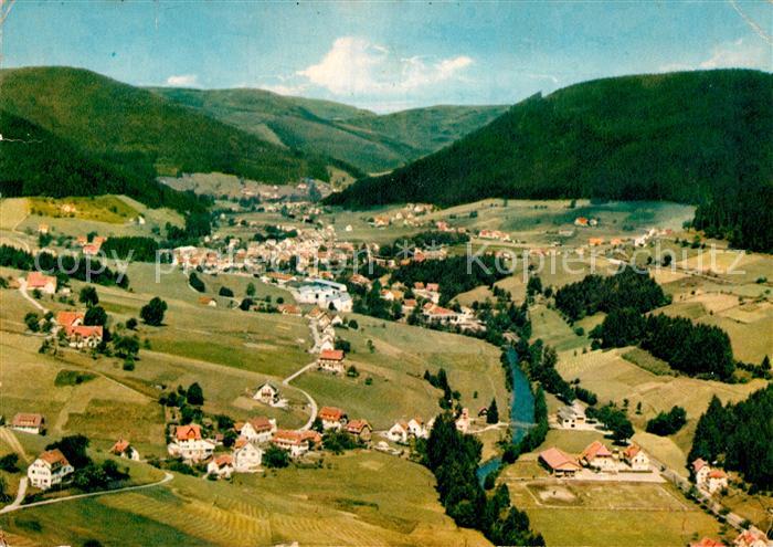 Mitteltal Schwarzwald Fliegeraufnahme