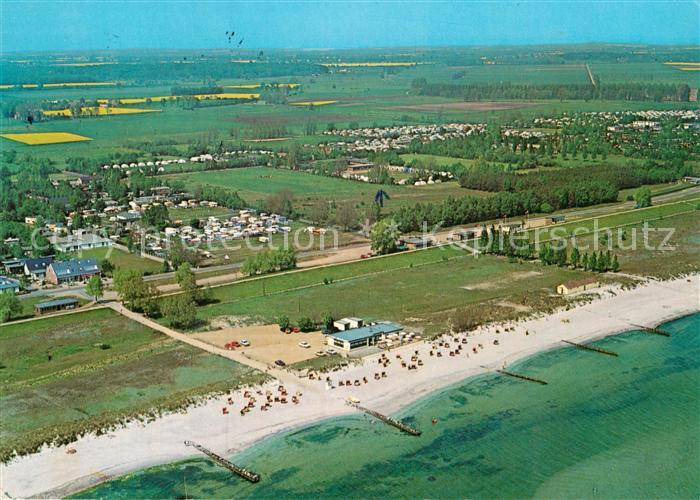 Lensterstrand Fliegeraufnahme