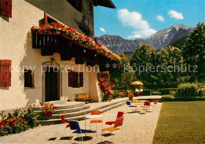 Schoenau Berchtesgaden Eisenbahner-Erholungsheim Haus Hubertus