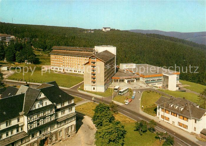 Oberhof Thueringen FDGB-Erholungsheim Fritz Weineck