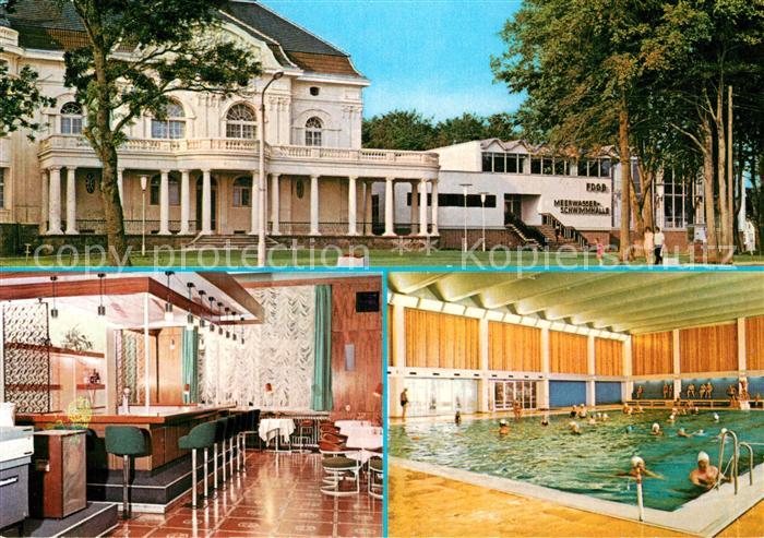 Kuehlungsborn Ostseebad Meerwasserschwimmhalle