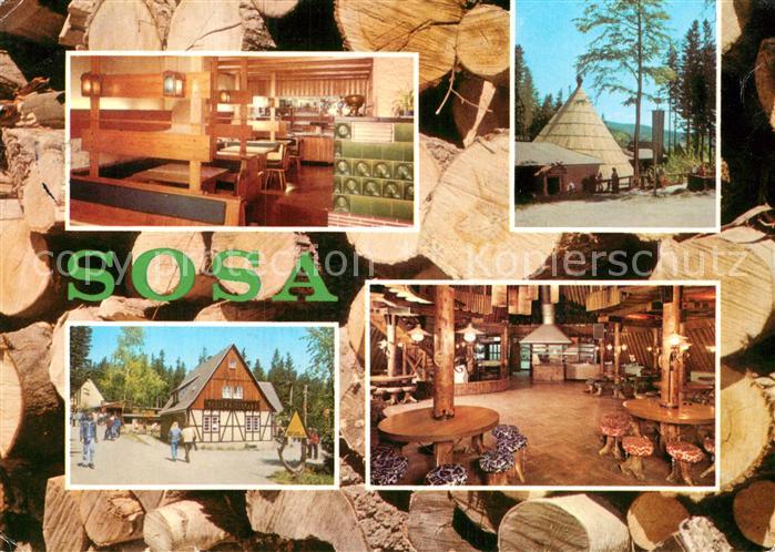 Sosa Erzgebirge Konsum-Gaststaetten Koehlerhuette Meiler