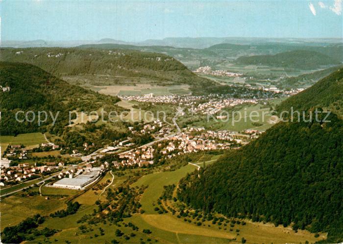 Bad Ditzenbach Fliegeraufnahme Deggingen-Reichenbach