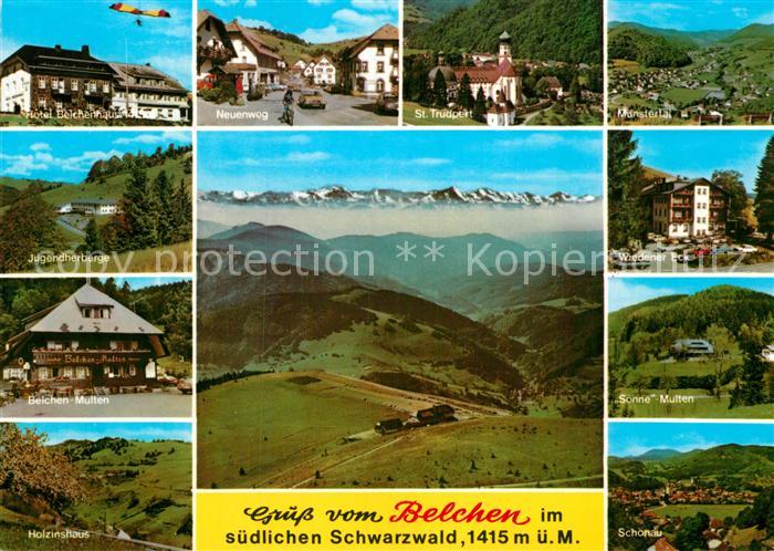 Belchen Baden Berghotel Belchenhaus Holzinshaus Jugendherberge St. Trudpert