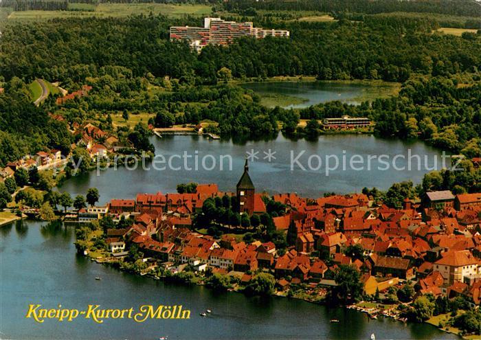 Moelln Lauenburg Fliegeraufnahme