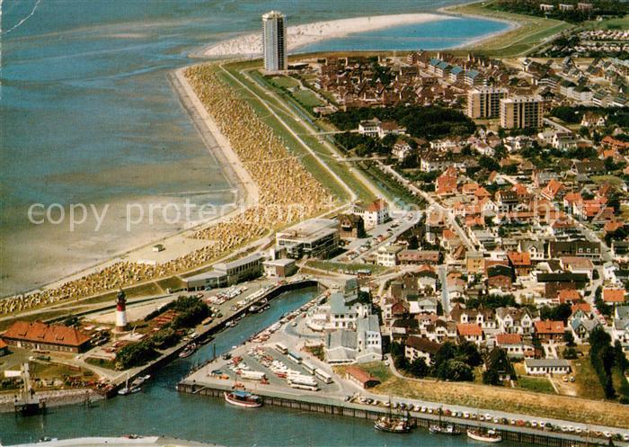 Buesum Nordseebad Fliegeraufnahme
