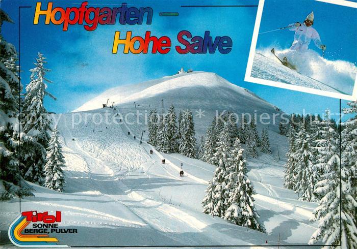 Hopfgarten Brixental Hohe Salve Ski