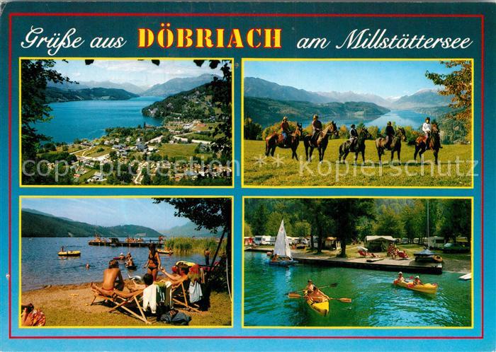 Doebriach Millstaettersee Pferd Camping