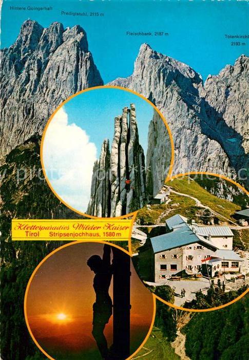 Wilder Kaiser Stripsenjochhaus Fleischbank Predigtstuhl