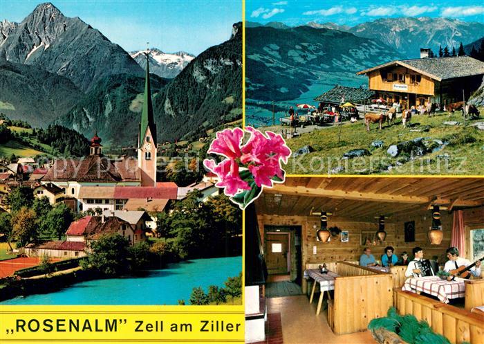 Zell Ziller Tirol Jausenstation Rosenalm Rohrberg