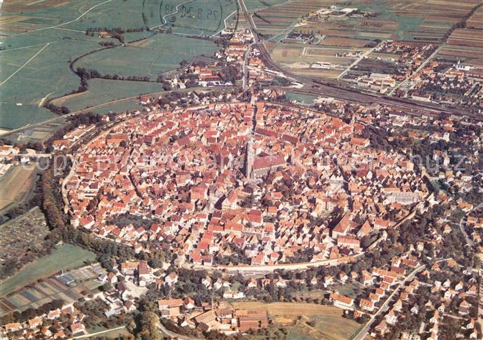 Noerdlingen Fliegeraufnahme