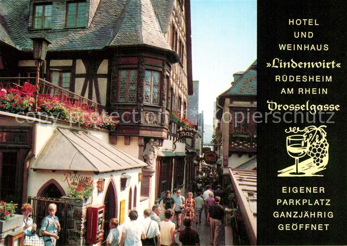 Ruedesheim Rhein Hotel LIndenwirt