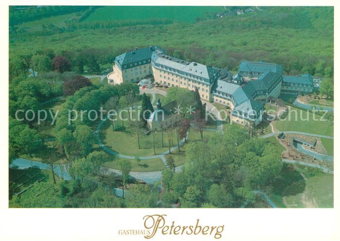 Koenigswinter Fliegeraufnahme Gaestehaus Petersberg