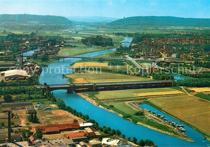 Minden Westfalen Fliegeraufnahme Wasserstrassenkreuz
