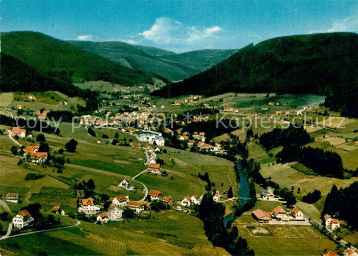 Mitteltal Schwarzwald Fliegeraufnahme