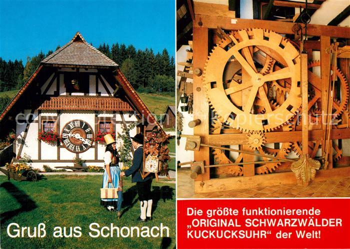 Schonach Schwarzwald Groesste Original Schwarzwaelder Kuckucksuhr