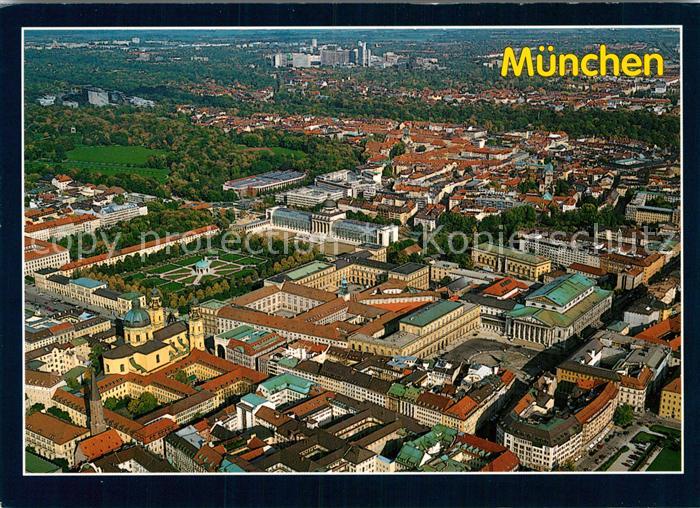 Muenchen Fliegeraufnahme