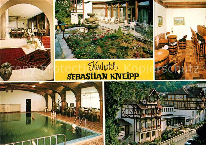 Bad Sooden-Allendorf Kurhotel Sebastian Kneipp Foyer Hallenbad Bar