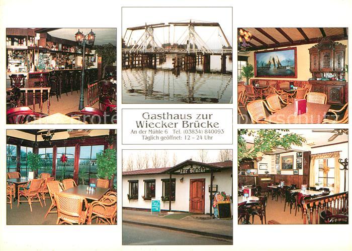 Wieck Greifswald Gasthaus zur Wiecker Bruecke Gastraeume Bar