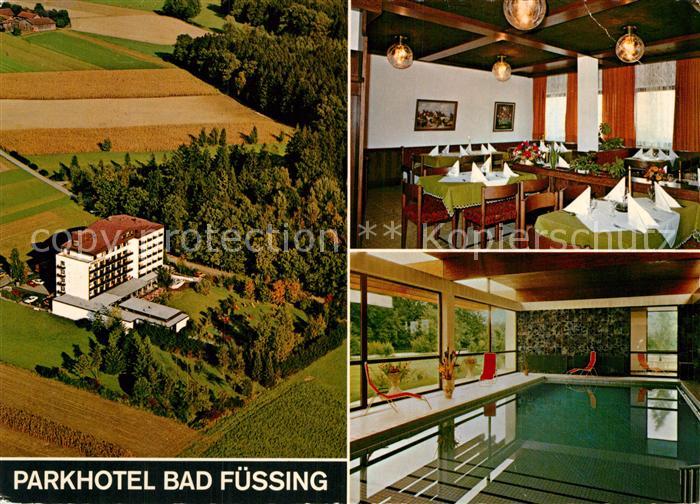 Bad Fuessing Parkhotel Gaststube Hallenbad