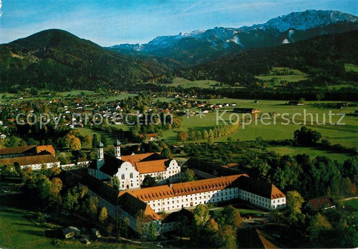 Benediktbeuern Kloster Benediktbeuern Fliegeraufnahme