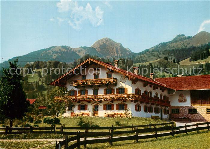 Bayrischzell Berggasthof mit Wendelstein
