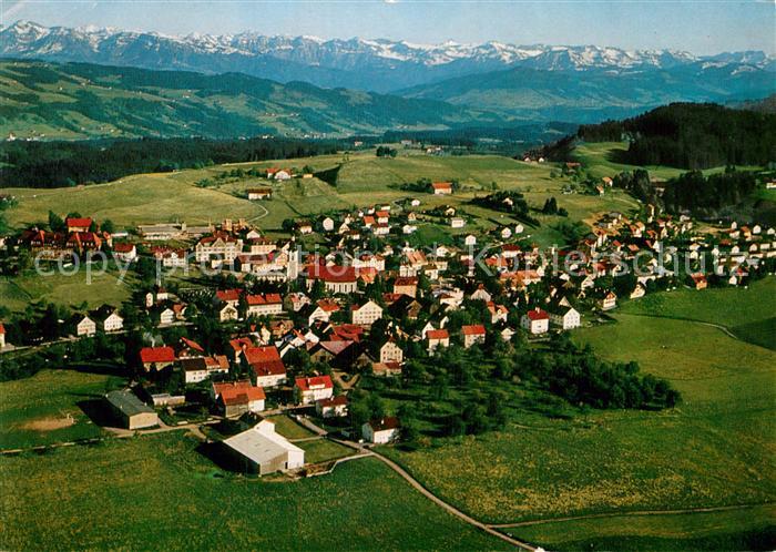 Scheidegg Allgaeu Fliegeraufnahme