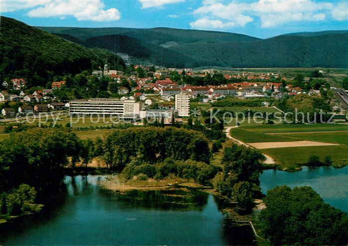 Bad Sooden-Allendorf Sanatorium Balzerborn Fliegeraufnahme